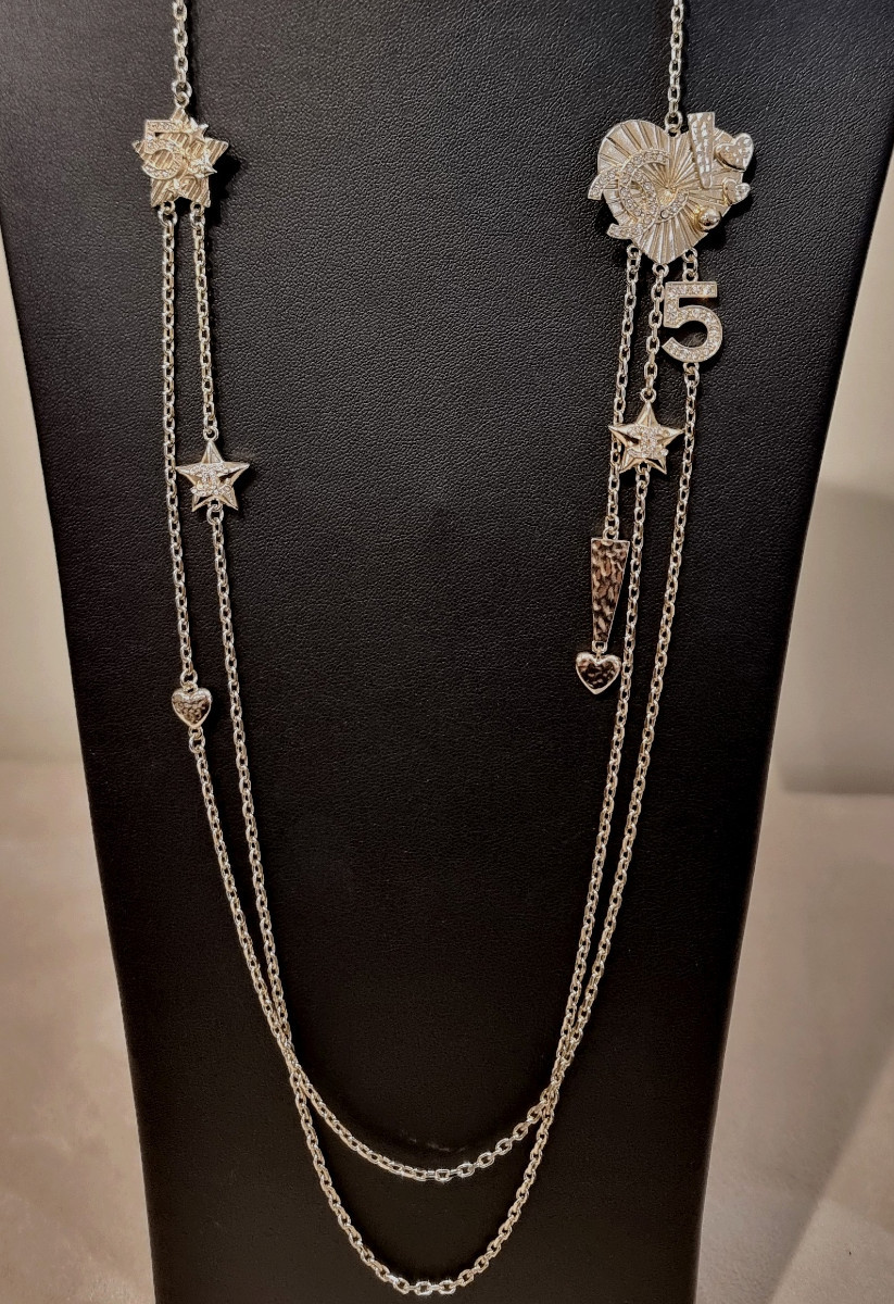 Chanel Long Necklace  -photo-2