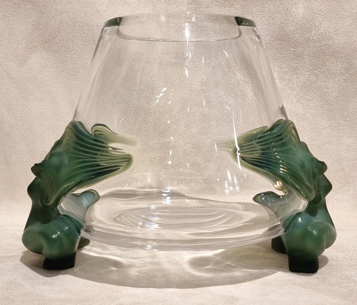 Lalique Antinéa Vase In Crystal 1975-photo-4