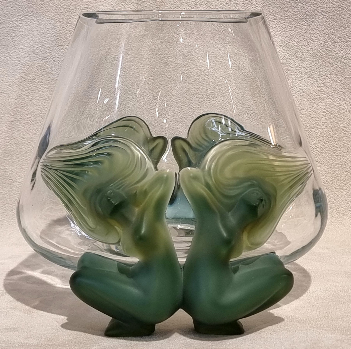 Lalique Antinéa Vase In Crystal 1975-photo-5