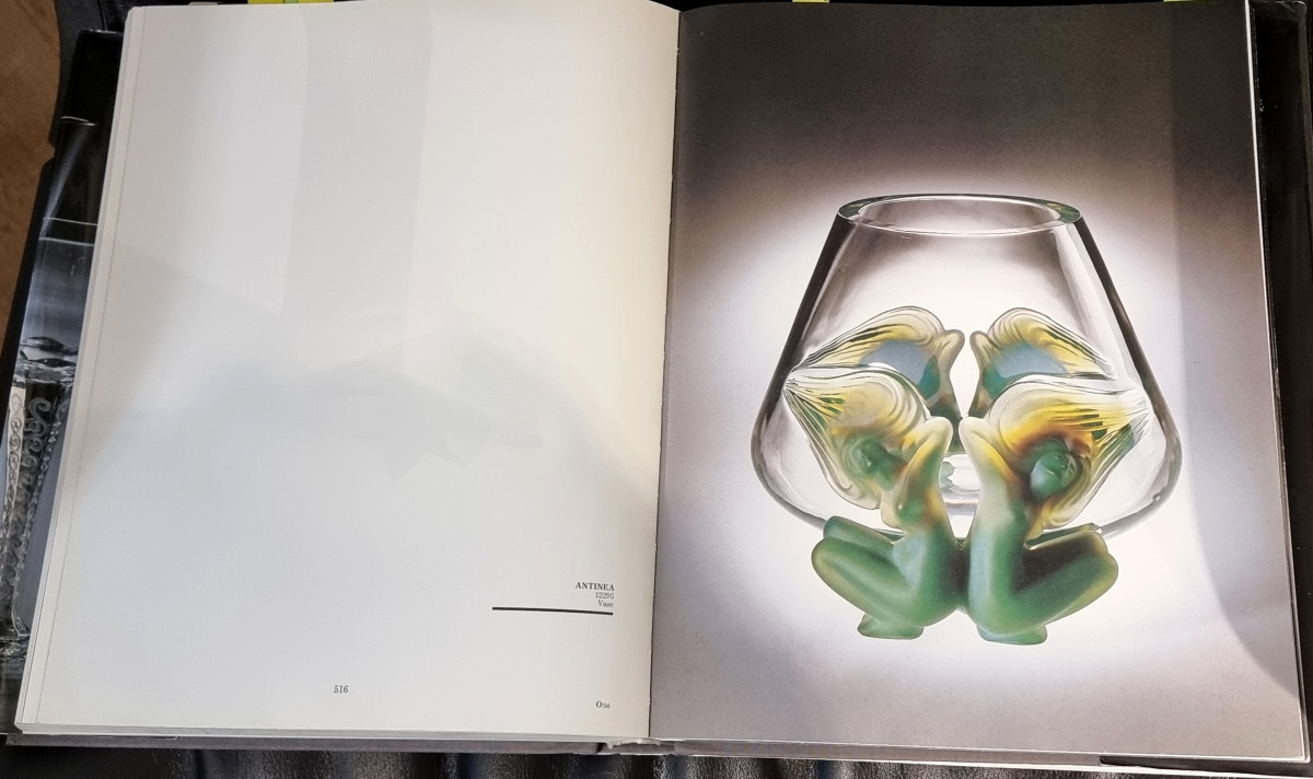 Lalique Antinéa Vase In Crystal 1975-photo-8
