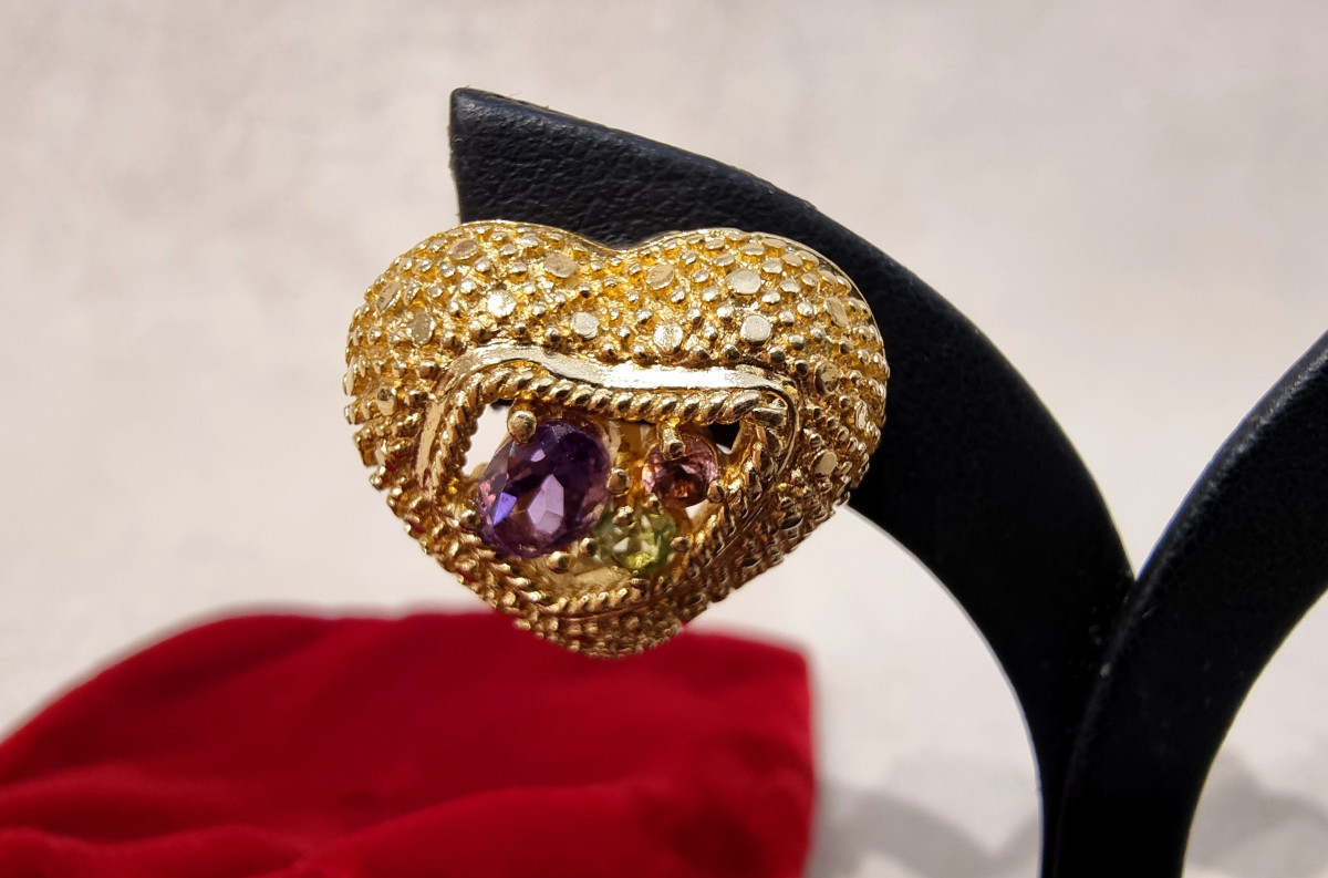 CHRISTIAN LACROIX  Paire De Boucles D'oreilles-photo-2