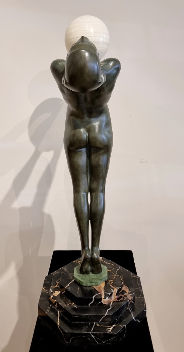 Max Le Verrier Clarity Model Art Deco Sculpture -photo-1