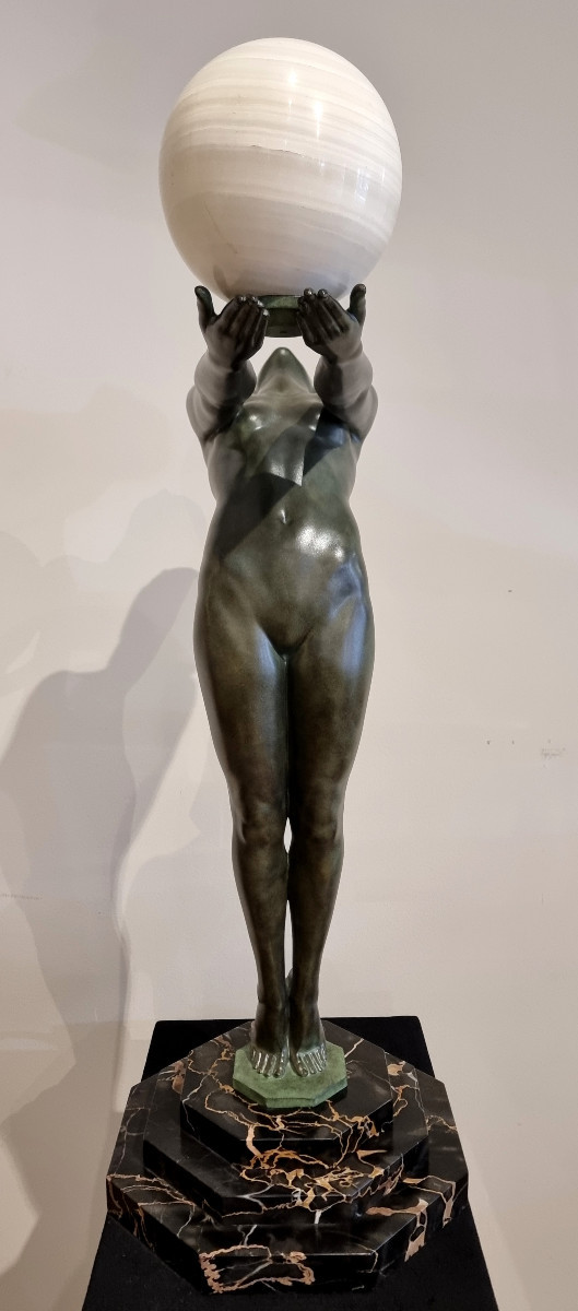 Max Le Verrier Clarity Model Art Deco Sculpture -photo-4