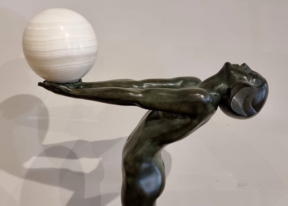 Max Le Verrier Clarity Model Art Deco Sculpture -photo-6