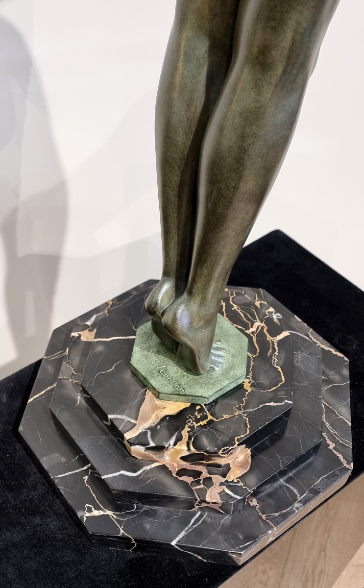Max Le Verrier Clarity Model Art Deco Sculpture -photo-7