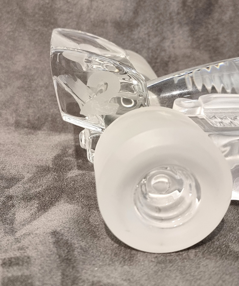  DAUM  Xavier Froissart Modèle Grand Prix F1 en cristal -photo-1