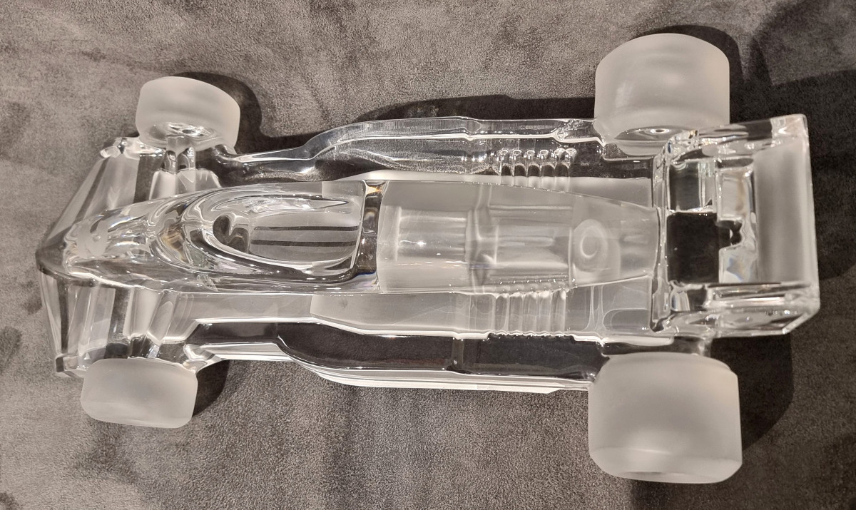  DAUM  Xavier Froissart Modèle Grand Prix F1 en cristal -photo-5