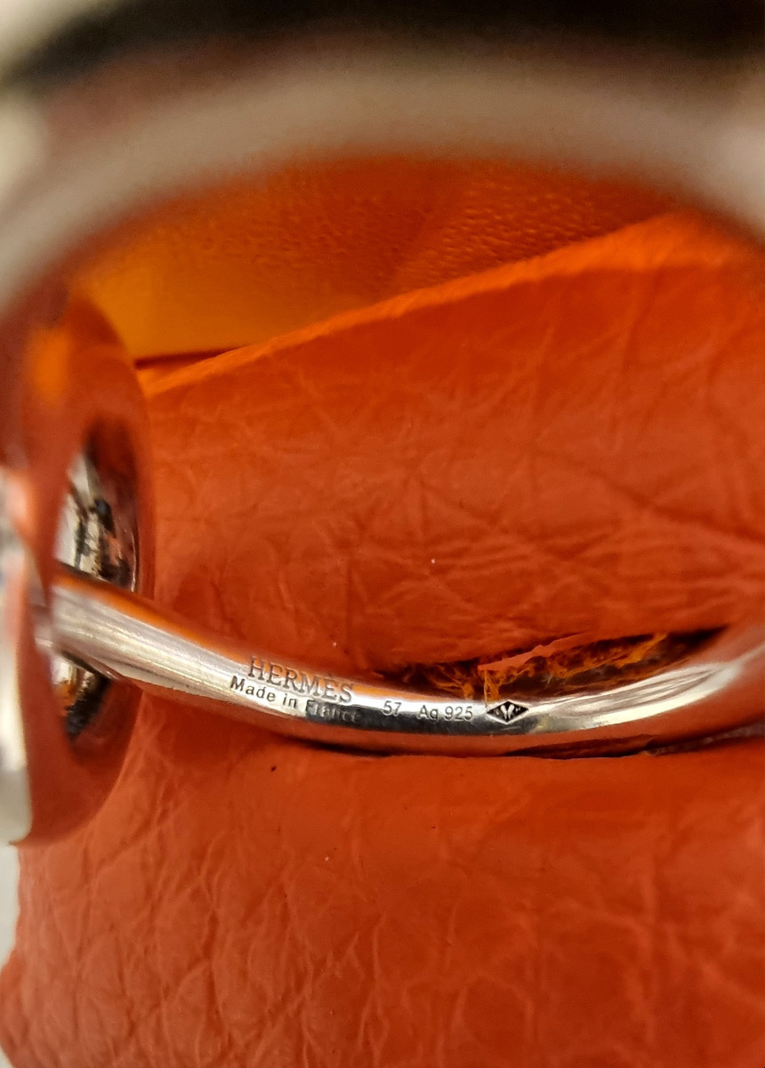 Hermès Echappée Ring In 925 Sterling Silver -photo-3