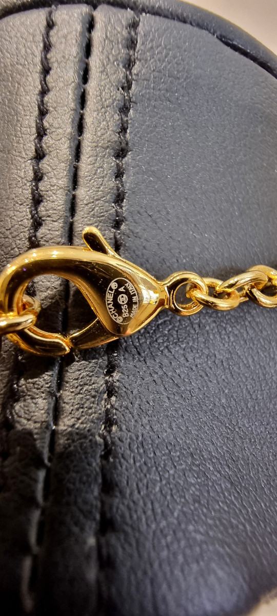 Chanel Necklace Gold-tone Metal & Crystal-photo-6