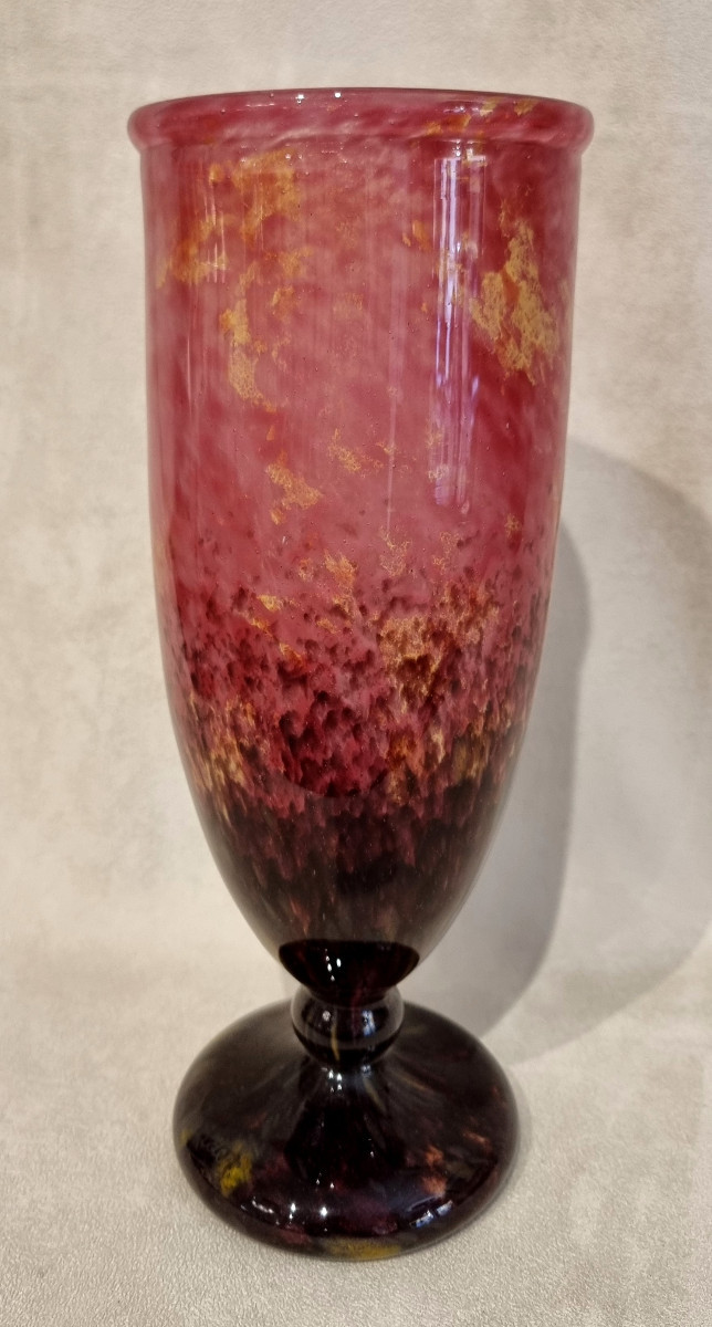 Charles Schneider Vase Jade Art Deco 1920-1925-photo-3