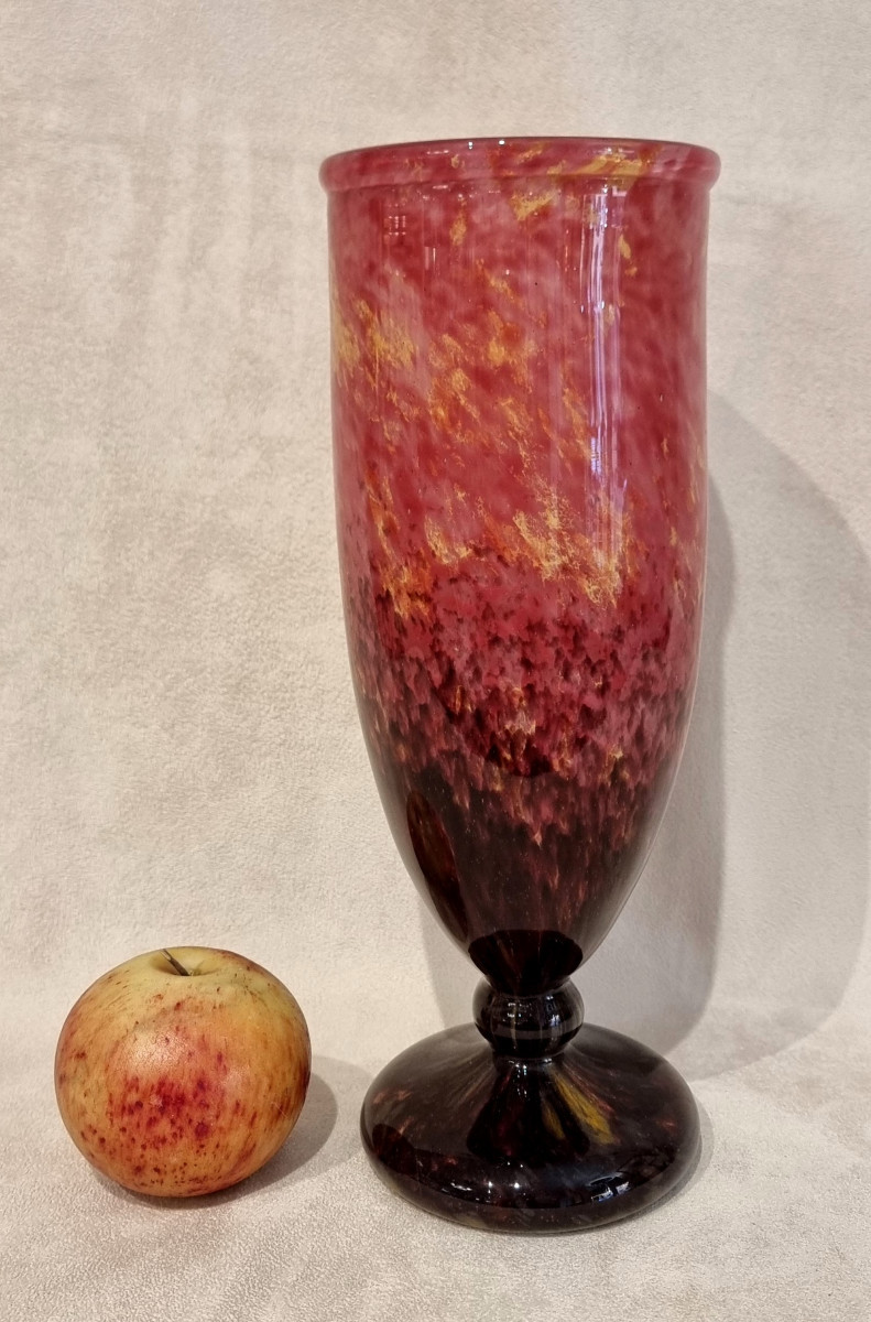 Charles Schneider Vase Jade Art Deco 1920-1925-photo-4