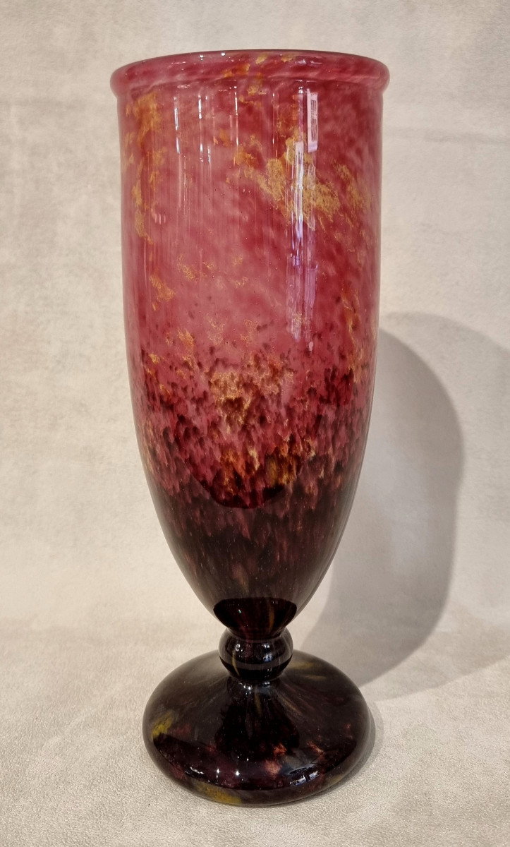 Charles Schneider Vase Jade Art Deco 1920-1925-photo-2