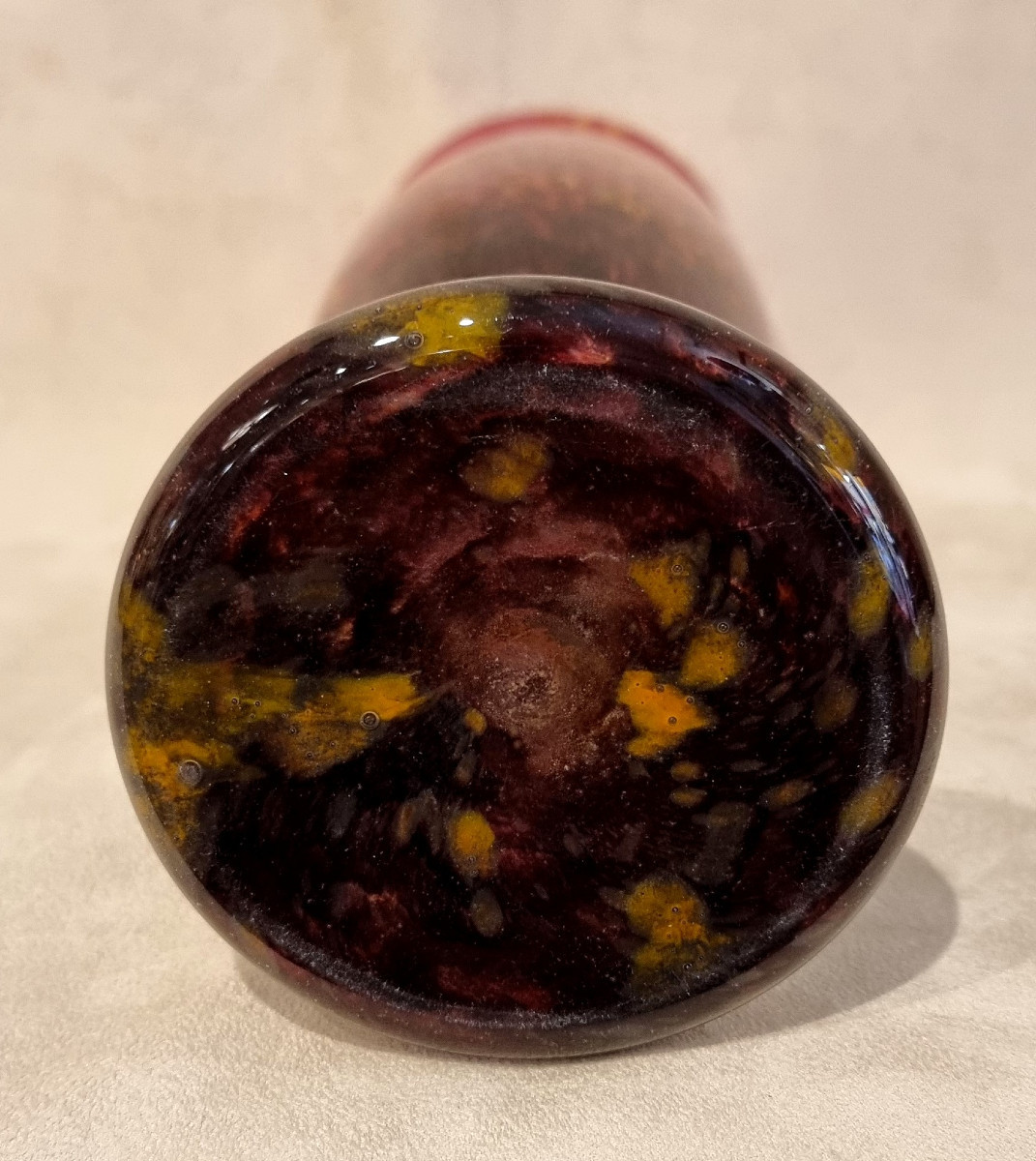 Charles Schneider Vase Jade Art Deco 1920-1925-photo-4