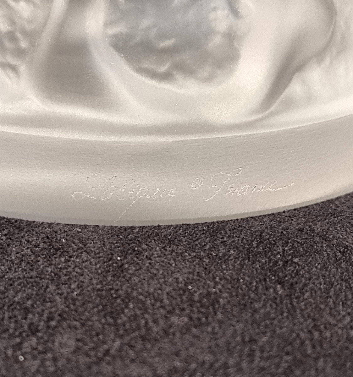 Lalique Vase Bacchantes In Crystal-photo-8