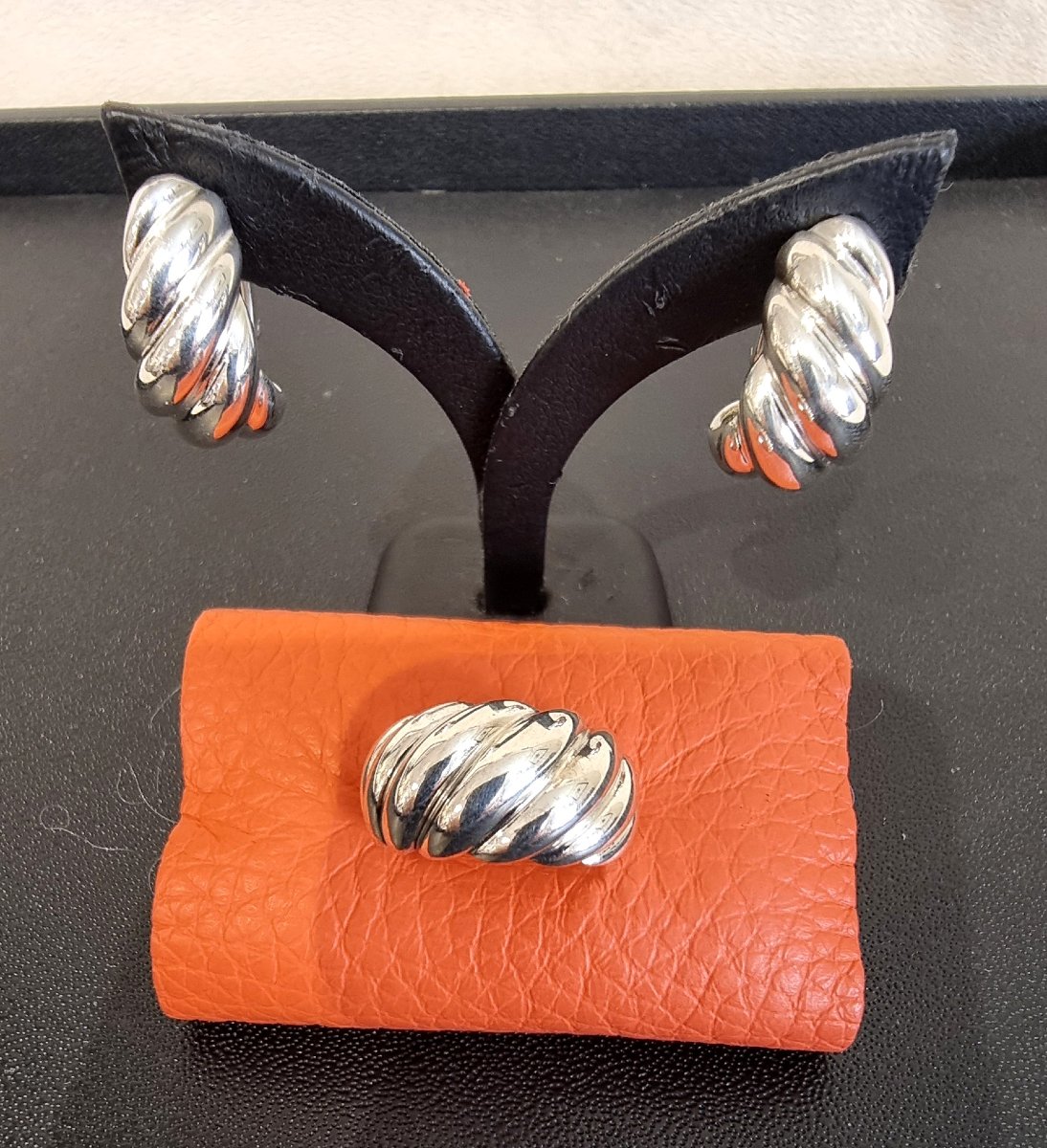 Hermès Vintage Ring In 925 Sterling Silver -photo-3