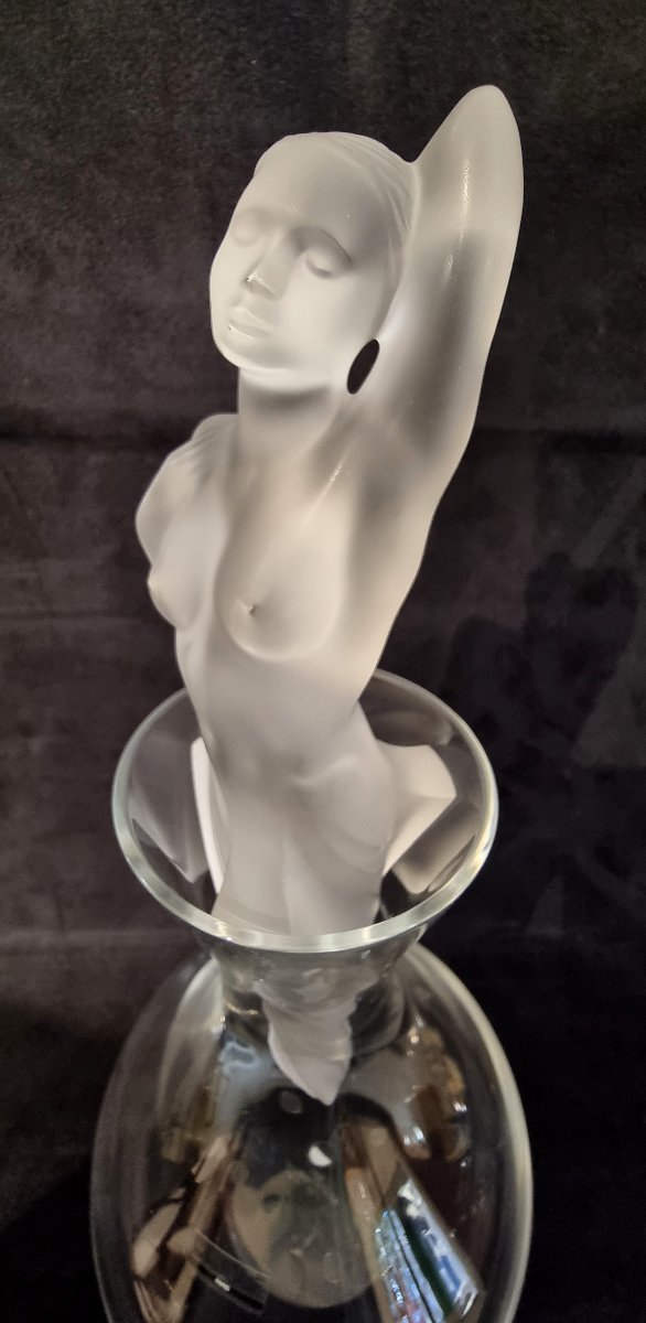 LALIQUE CARAFE  Modèle Aphrodite  en cristal Série Numérotée-photo-2