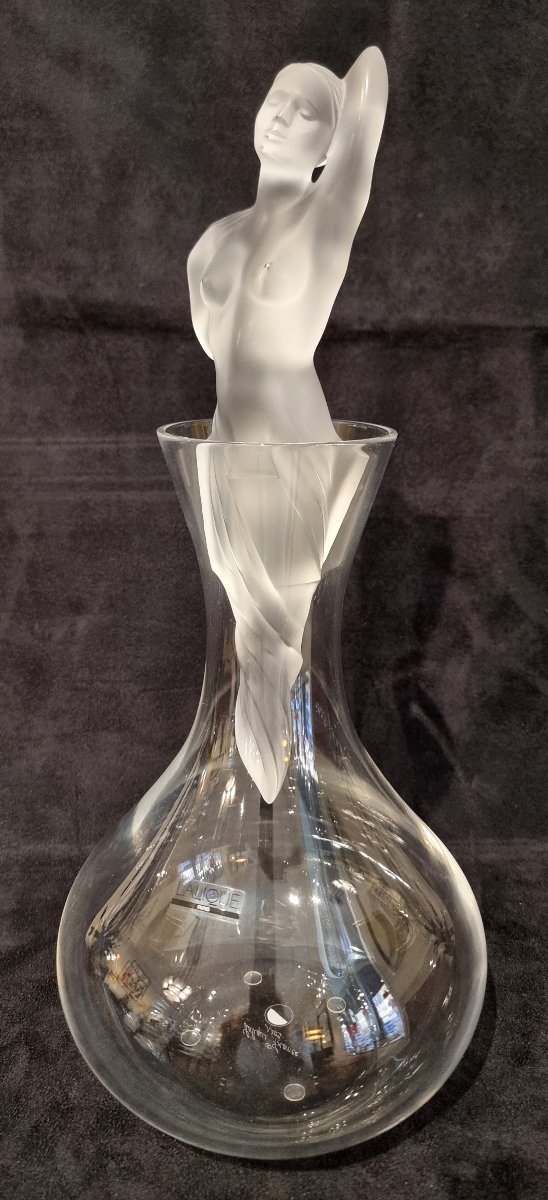 LALIQUE CARAFE  Modèle Aphrodite  en cristal Série Numérotée