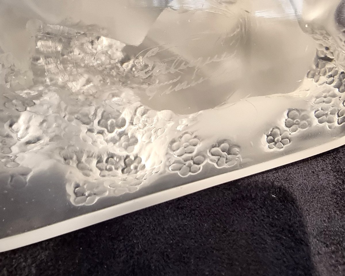 Lalique "spring Above All" Statuette From The "four Seasons" Collection-photo-4