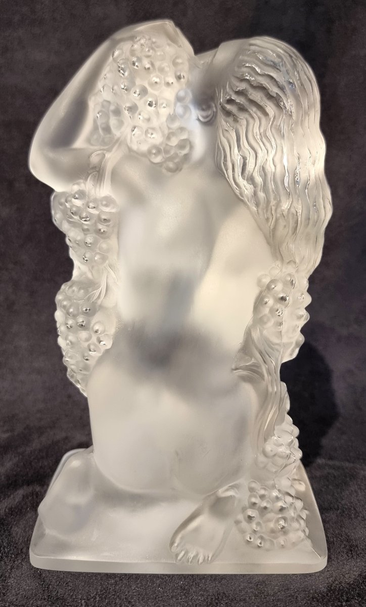 LALIQUE STATUETTE Automne surtout quatre saisons-photo-4
