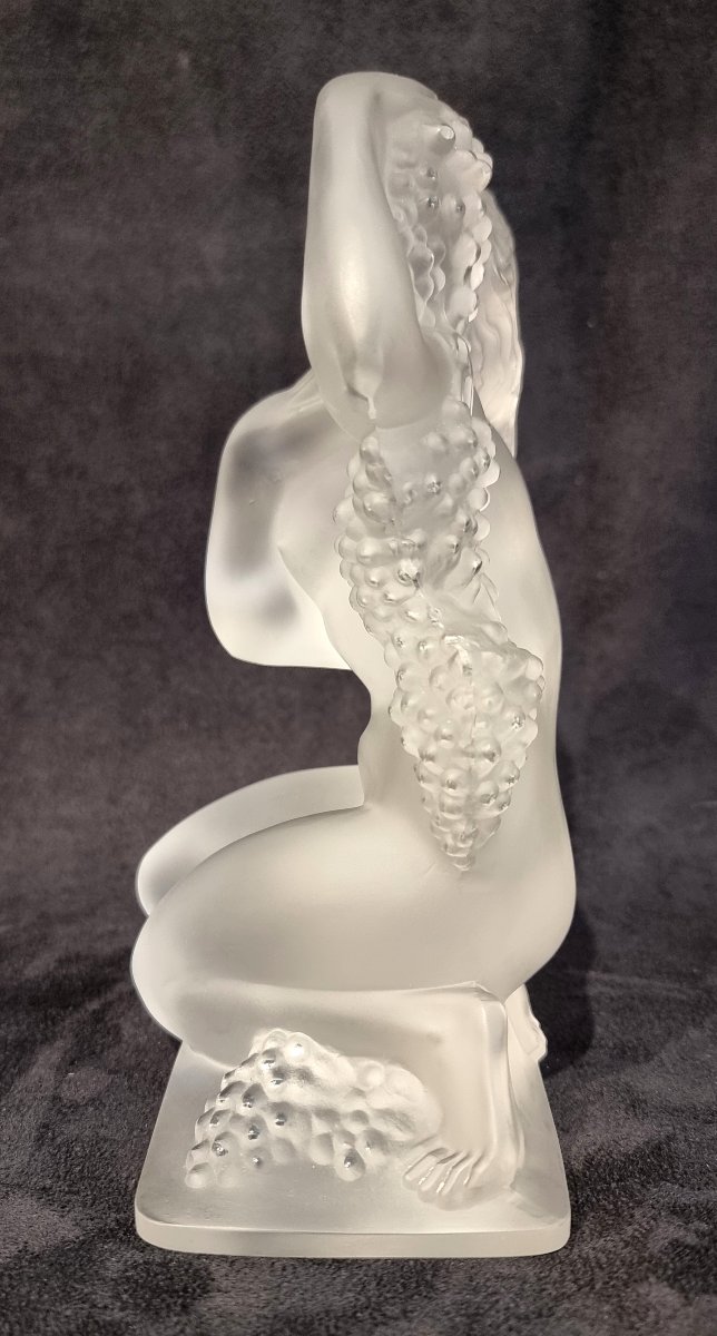 LALIQUE STATUETTE Automne surtout quatre saisons-photo-1