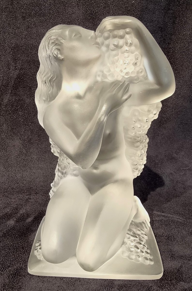 LALIQUE STATUETTE Automne surtout quatre saisons