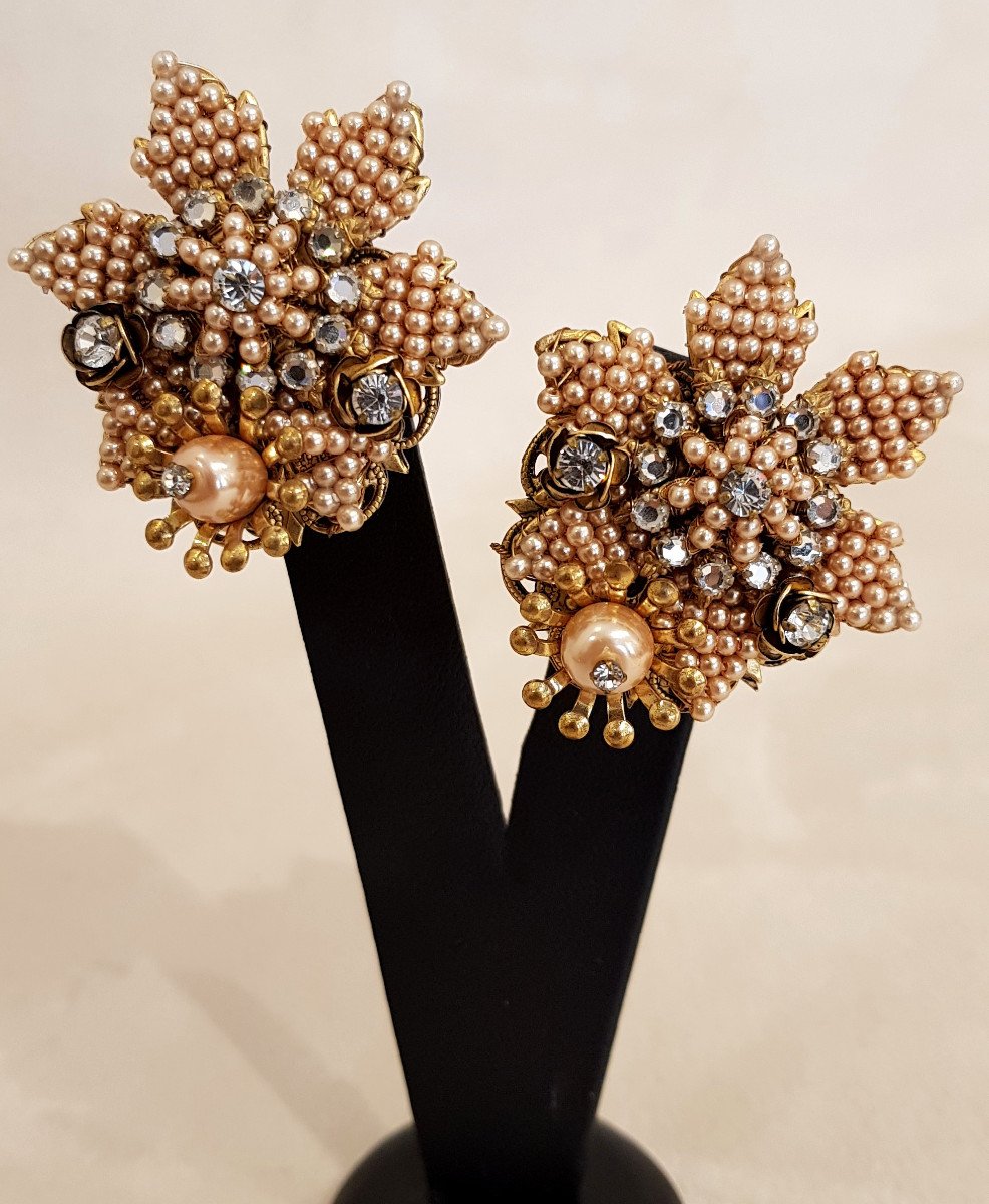 Stanley Hagler Demi Parure Collier & Boucles d'Oreilles -photo-3