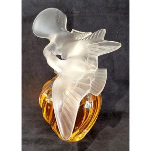 Marc Lalique Nina Ricci Flacon à Parfum Géant Cristal Air Du Temps 