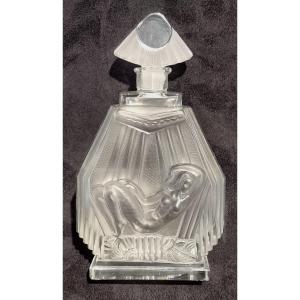 Heinrich Hoffmann Art Deco Crystal Perfume Bottle 1930