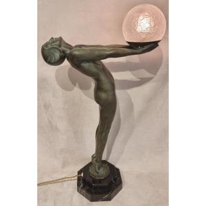 Max Le Verrier Lumina Art Deco Light Sculpture 1930