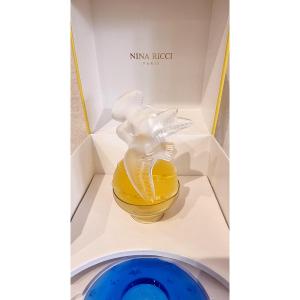 Lalique Nina Ricci Limited Edition Perfume Bottle Air Du Temps 50th Anniversary  