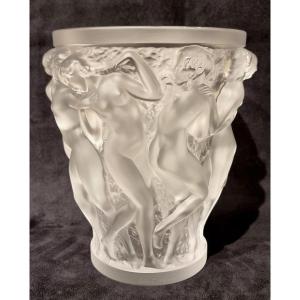  Lalique Vase Bacchantes Cristal 