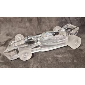  DAUM  Xavier Froissart Modèle Grand Prix F1 en cristal 
