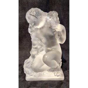 Lalique "spring Above All" Statuette From The "four Seasons" Collection