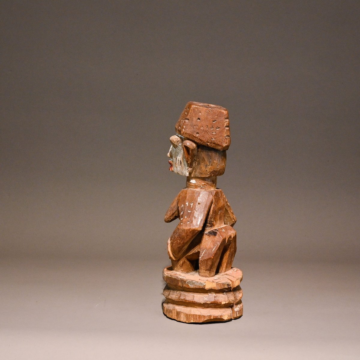 Statue d'autel Yoruba Anago-photo-3