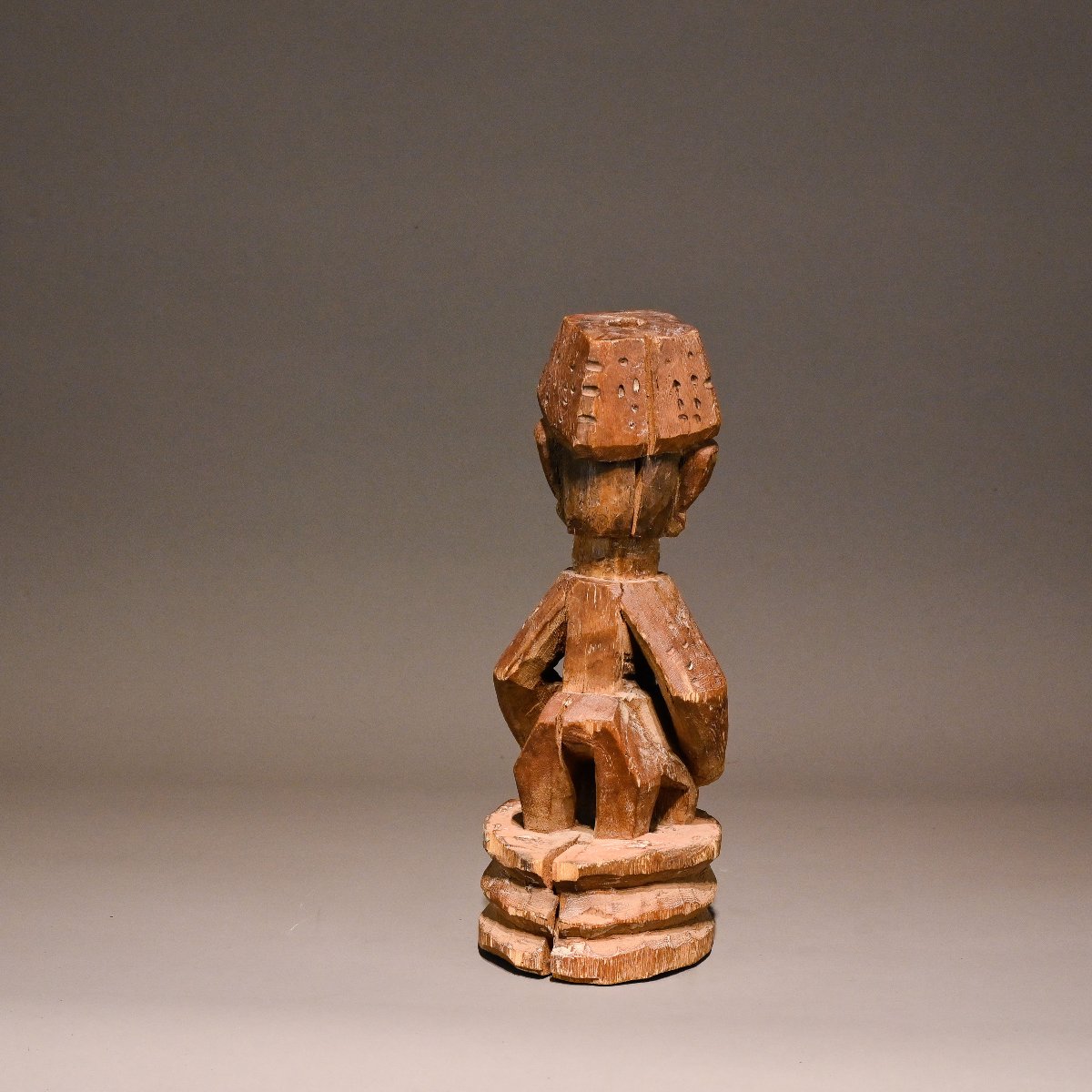Statue d'autel Yoruba Anago-photo-4