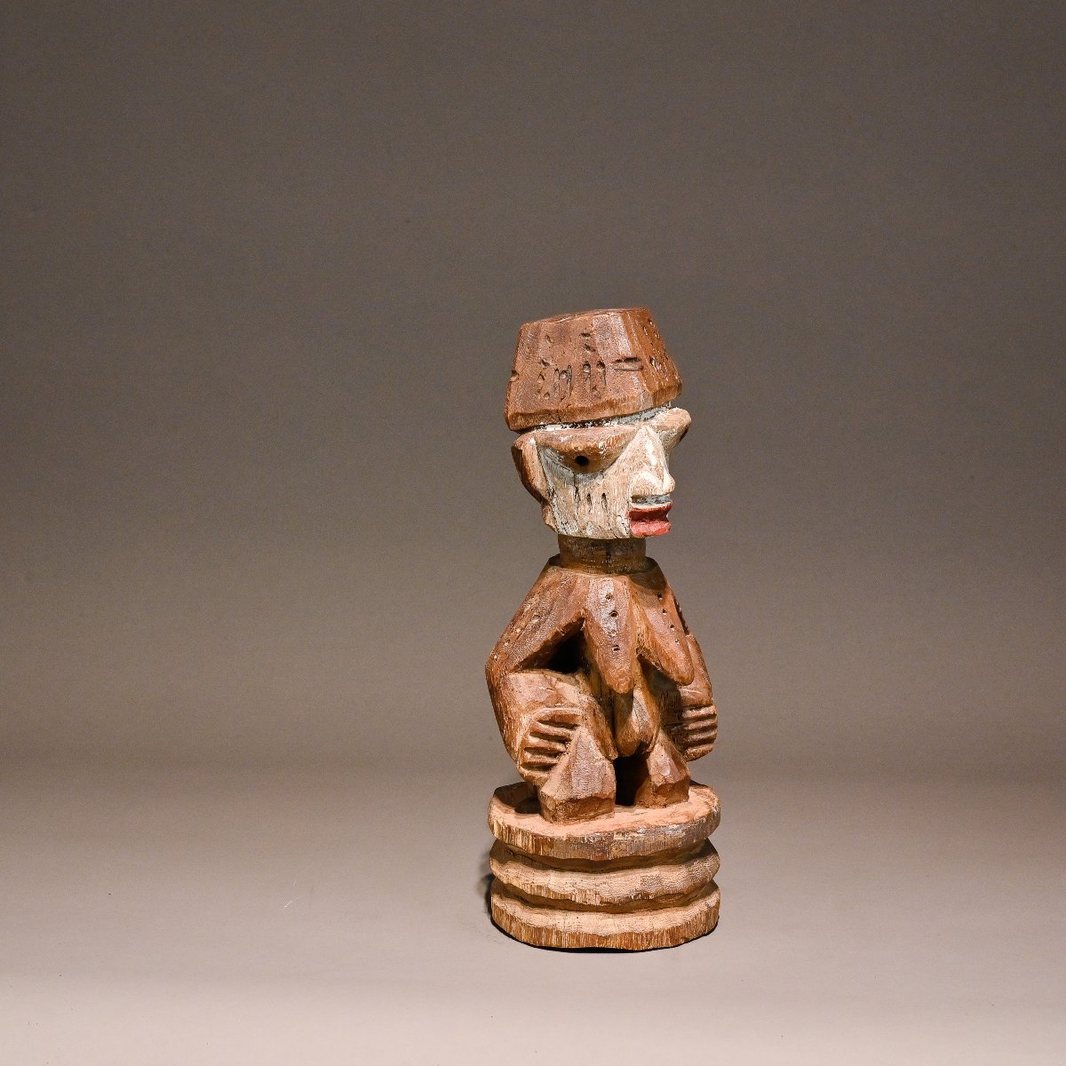 Statue d'autel Yoruba Anago-photo-2