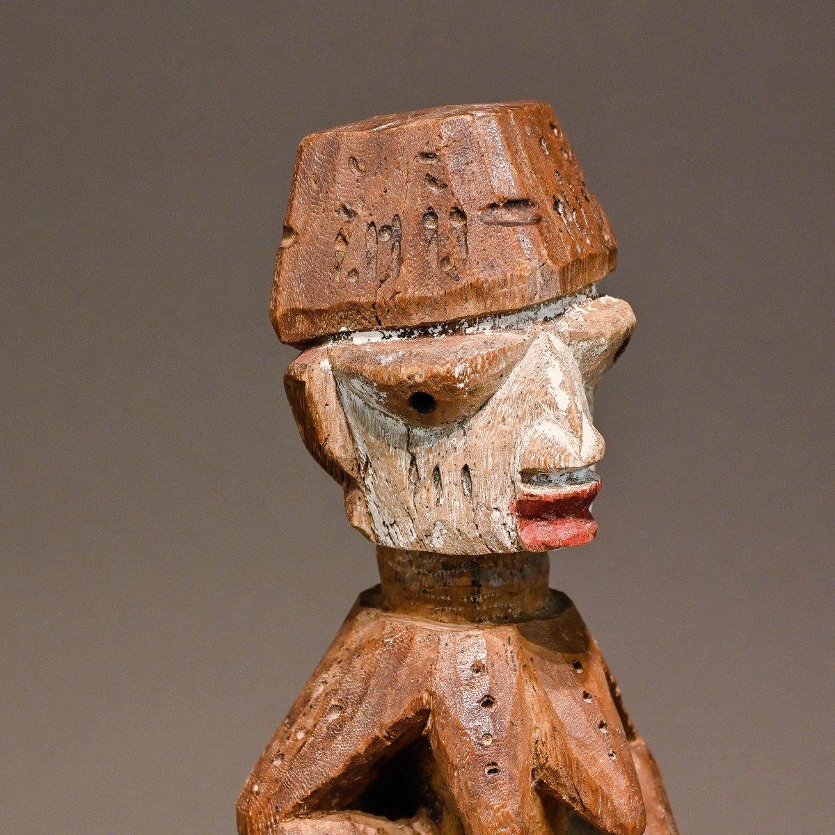 Statue d'autel Yoruba Anago-photo-3