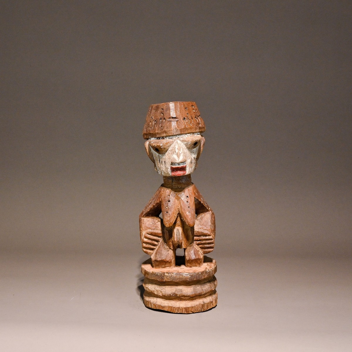 Statue d'autel Yoruba Anago