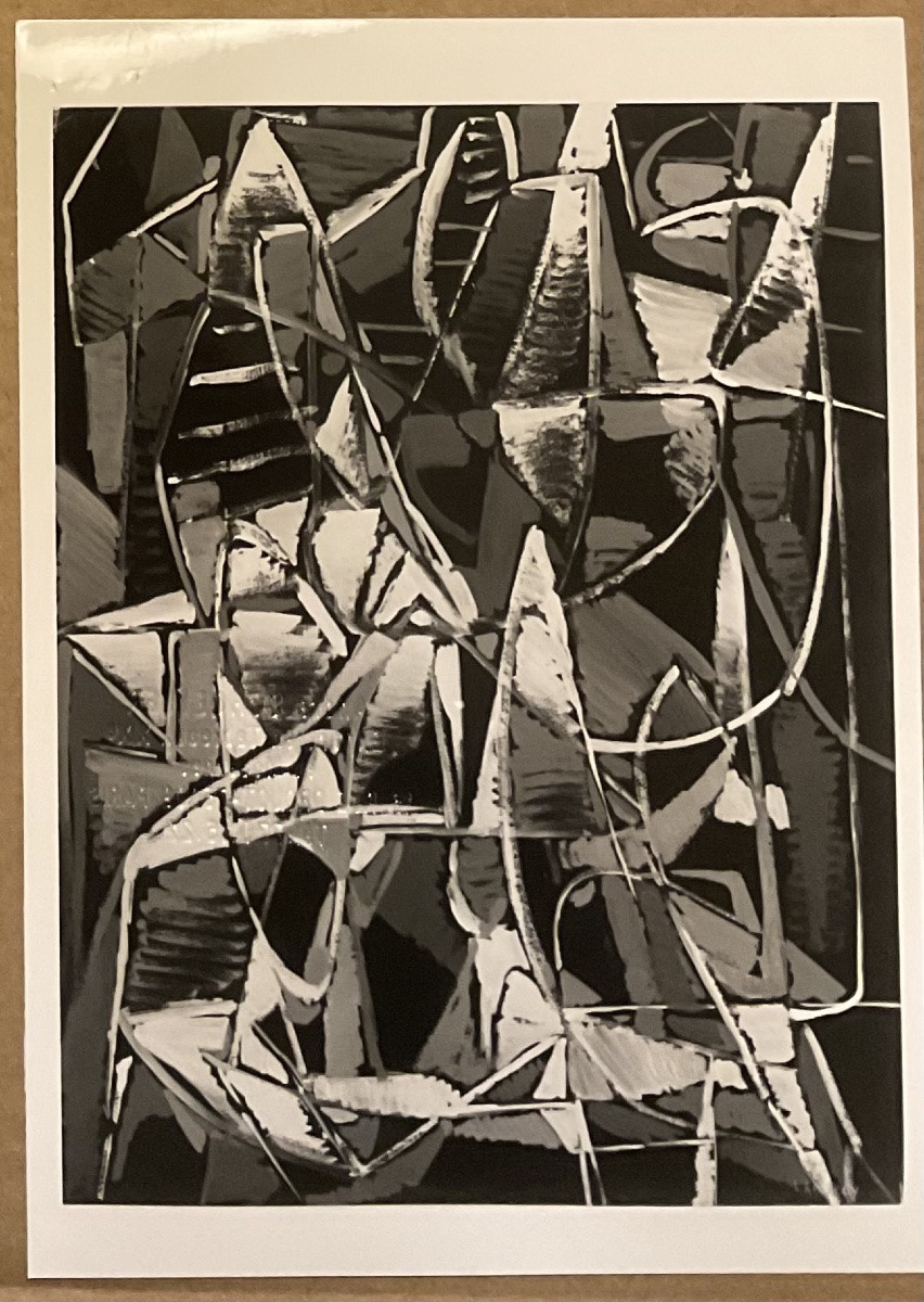 André Lanskoy grande gouache originale 65 x 50 cm Nouvelle école de Paris -photo-6