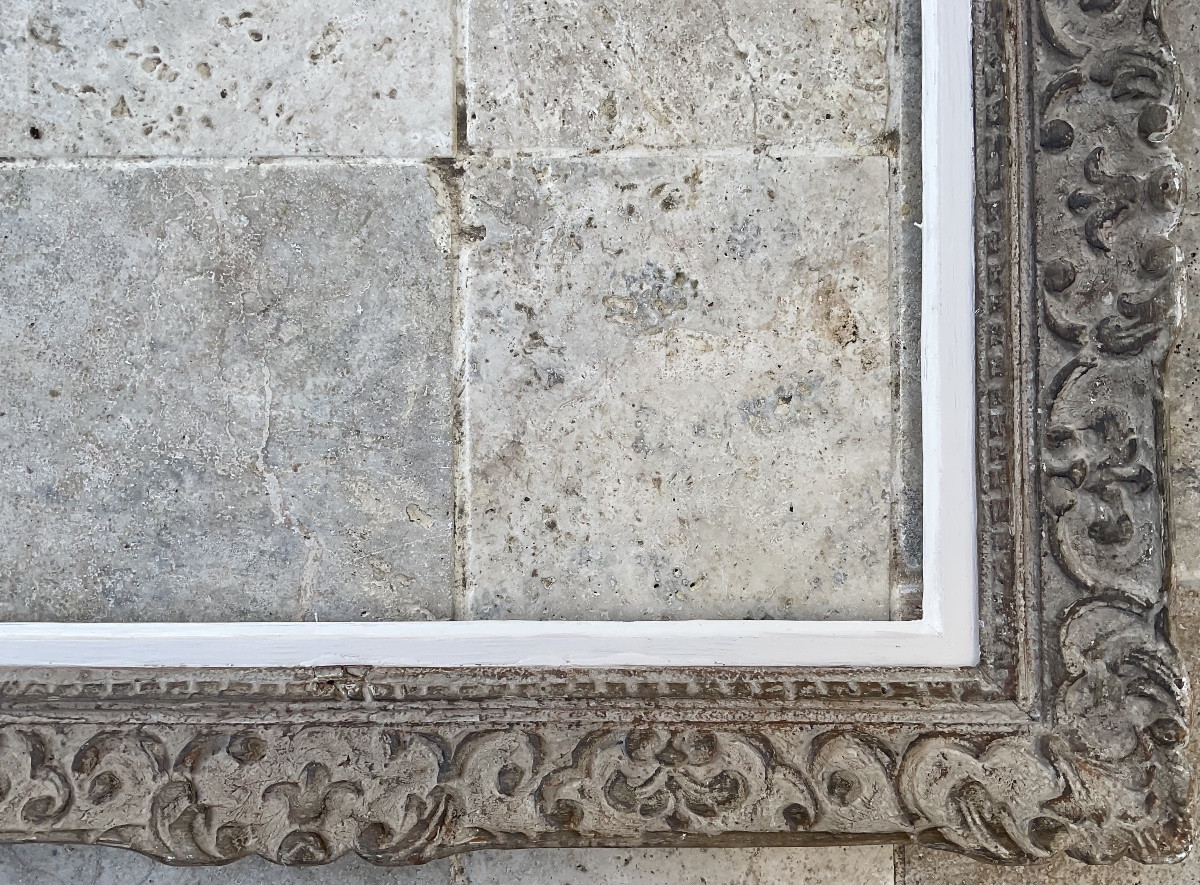 Cadre Montparnasse 1930/40 profil Louis XIV Dim 10 F -photo-1