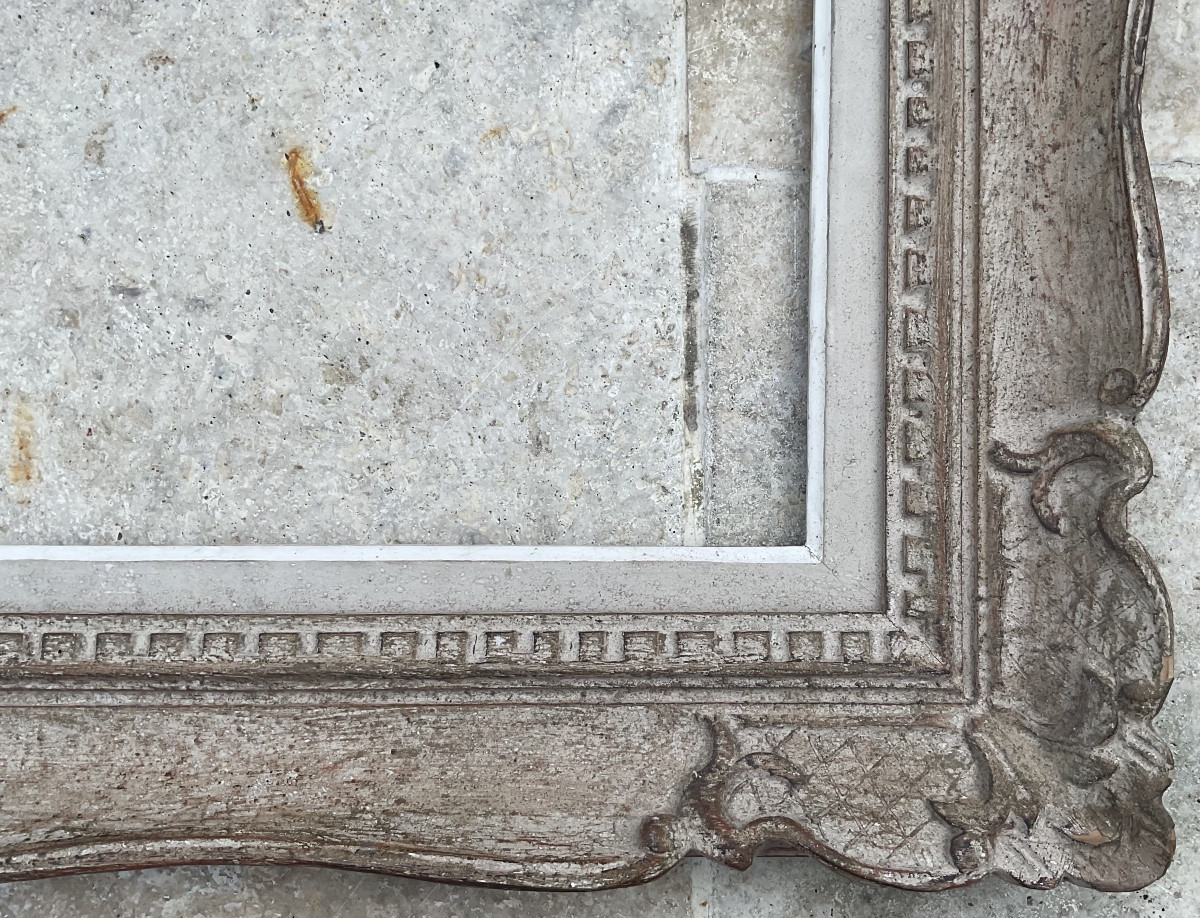 Cadre Montparnasse 5F Style  louis  XIV Dim : 25 x 37 cm -photo-4