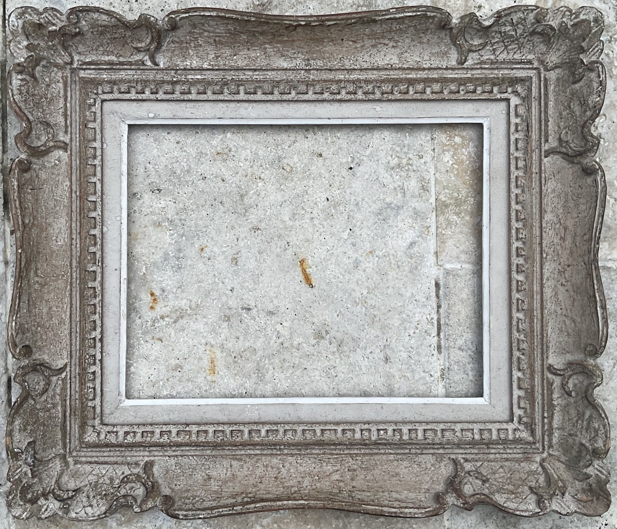 Cadre Montparnasse 5F Style  louis  XIV Dim : 25 x 37 cm 