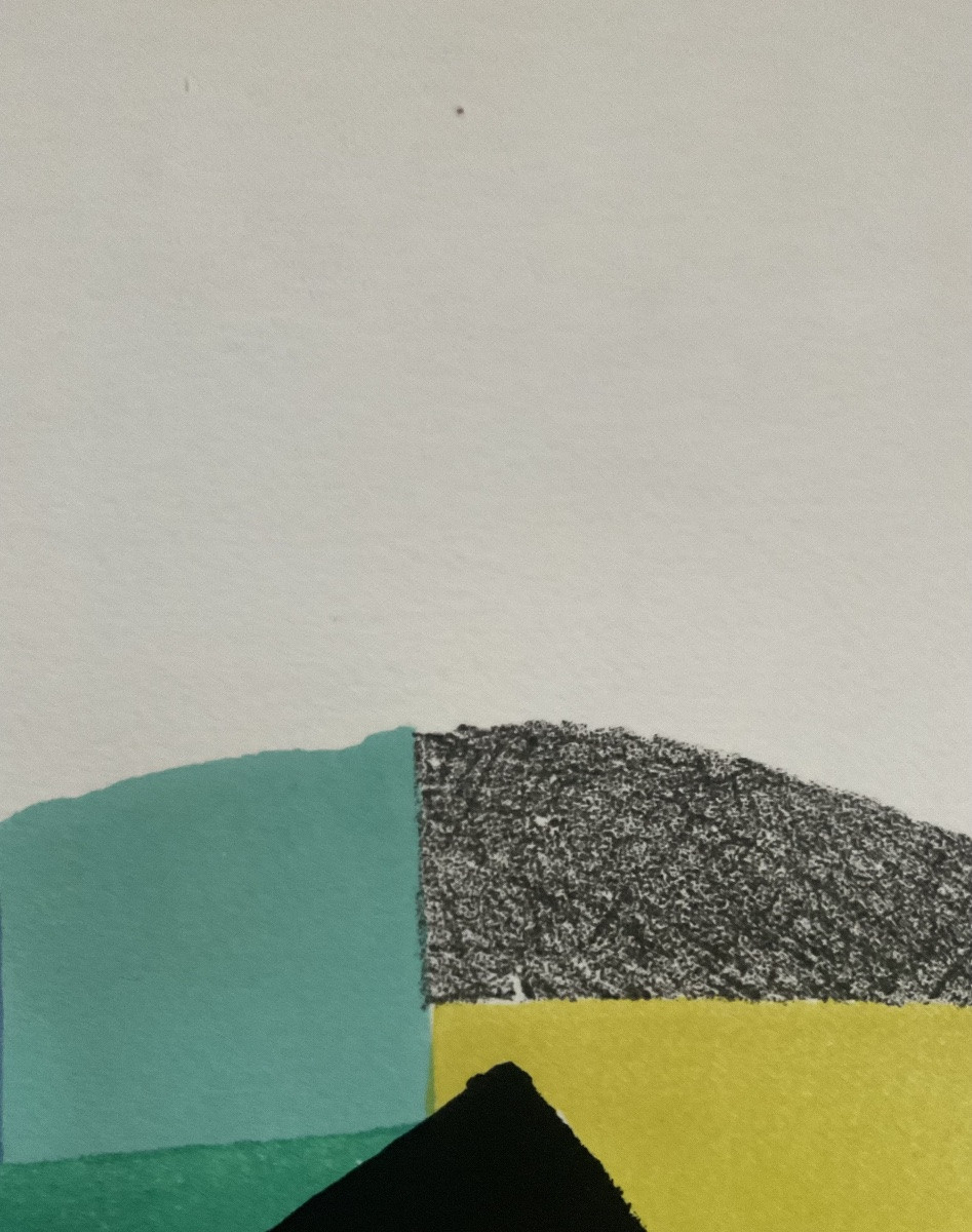 SONIA DELAUNAY LITHOGRAPHIE ORIGINALE  1967  CIBLE II  ÉPREUVE D’ARTISTE -photo-4