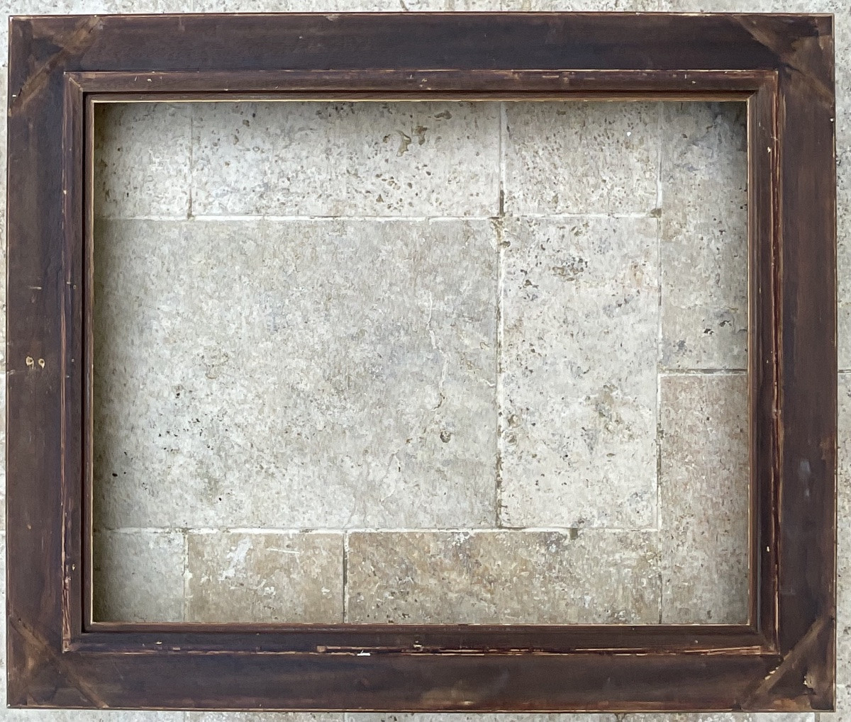 RARE CADRE MONTPARNASSE RG GAULT PROFIL BOIS STUC DIMENSION 25F FRENCH FRAME-photo-7