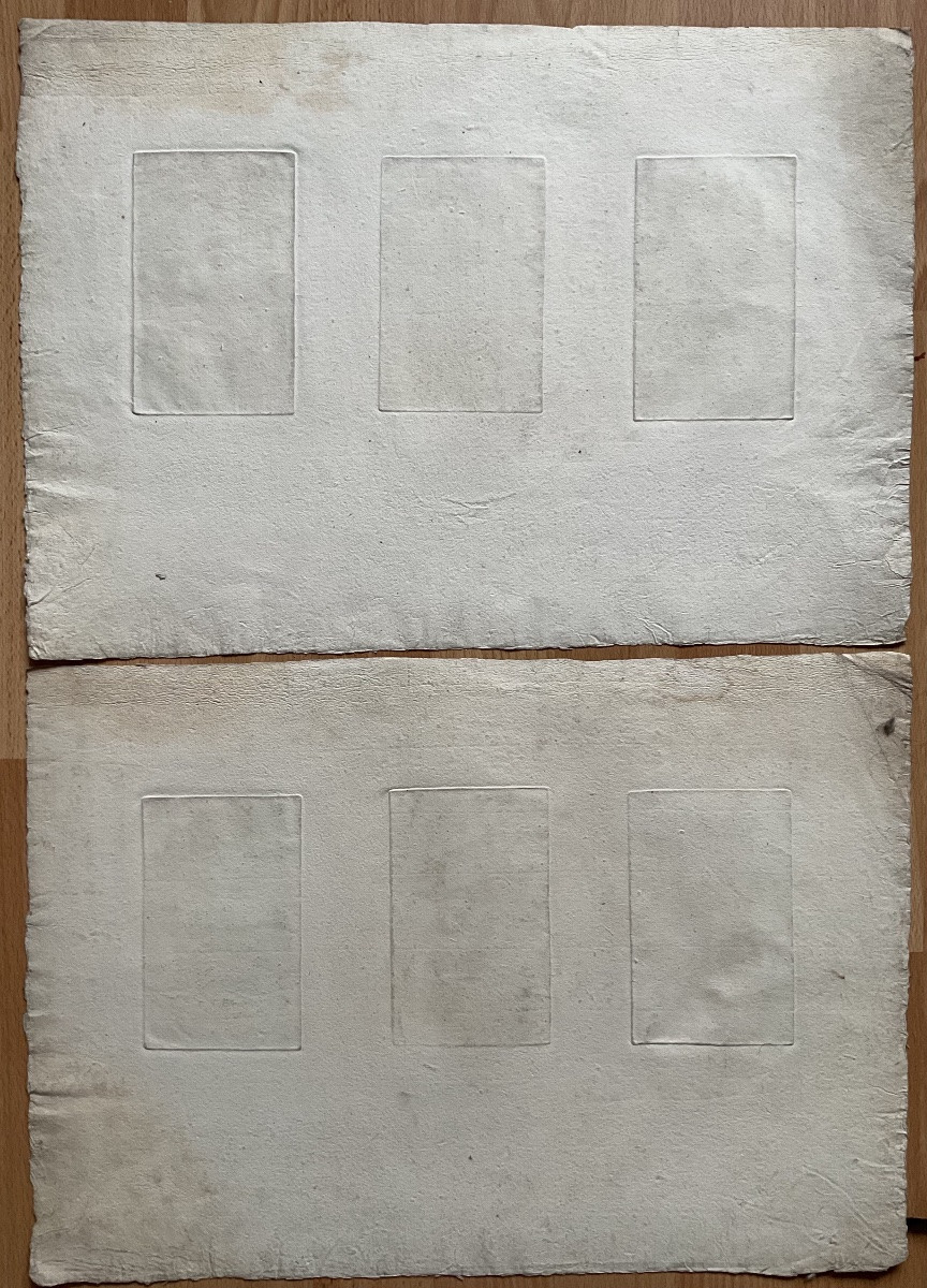 ADAMO SCULTORI GRAVURE ORIGINALE 1570 SUITE DE GARGOUILLES VECCHIA BULINO 1570-photo-4