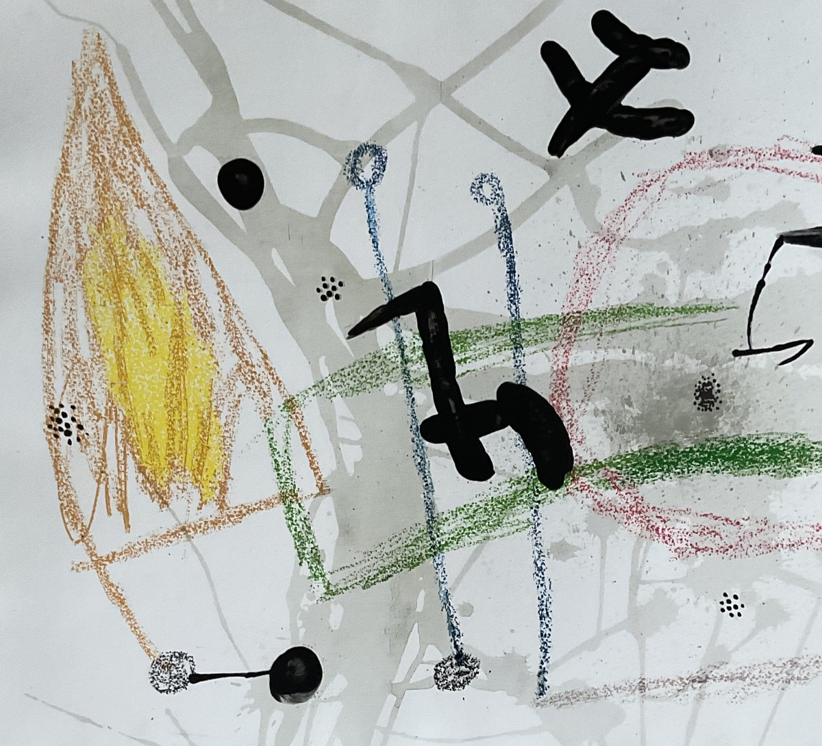 JOAN MIRO LITHOGRAPHIE 1975 MARAVILLAS CON VARIACIONES ACROSTICAS 5 CRAMER 1057-photo-2