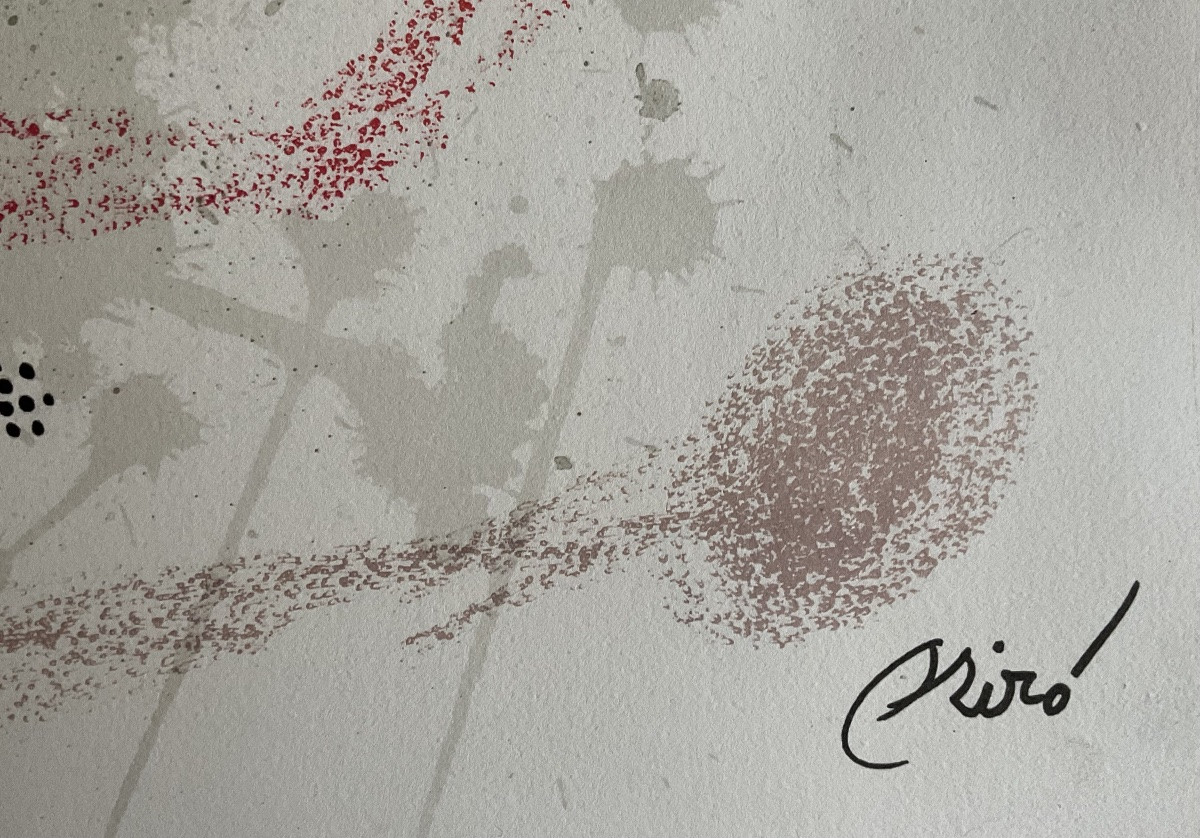 JOAN MIRO LITHOGRAPHIE 1975 MARAVILLAS CON VARIACIONES ACROSTICAS 5 CRAMER 1057-photo-4