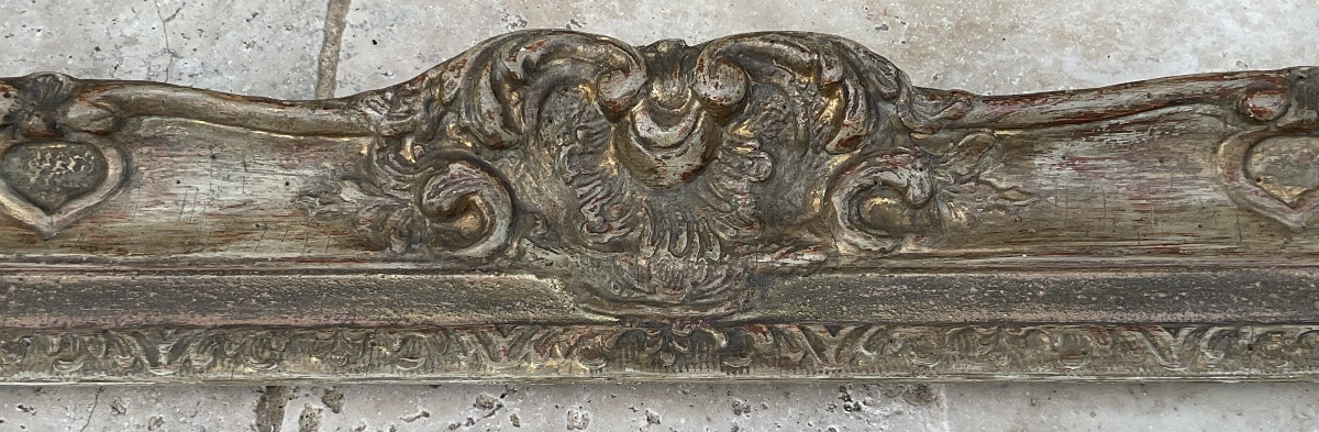 CADRE MONTPARNASSE SCULPTÉ BOIS STYLE LOUIS XIV 15F ORIGINAL FRENCH FRAME-photo-5