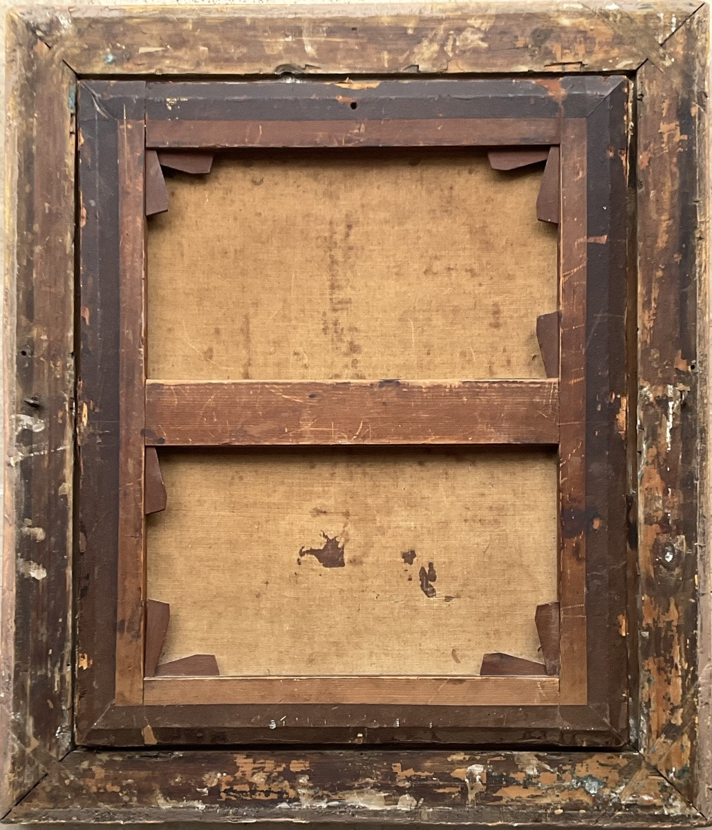 Portrait Apostre Sain Pierre XVII/xviiith Century Original Painting-photo-6