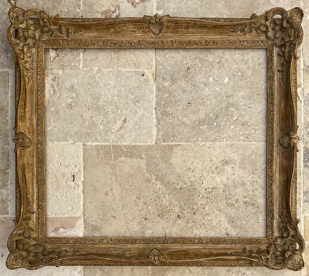  Montparnasse Frame Louis XV Style Stucco Wood Profile Dim 15f French Frame